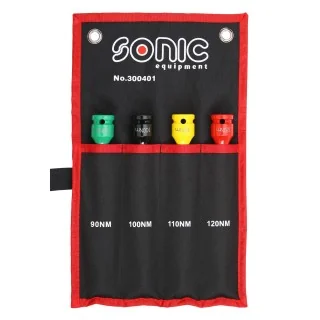 Torsion extension set 1/2" 4-pcs.