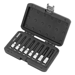 BMCS bit socket set 1/2" spline 8-pcs.