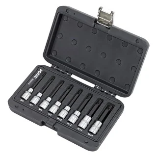 BMCS bit socket ribe set 1/2" 8-pcs.