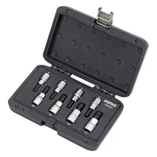 BMCS bit socket hex set 1/2" 8-pcs.