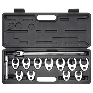 Crawfoot set 1/2" 13-pcs.
