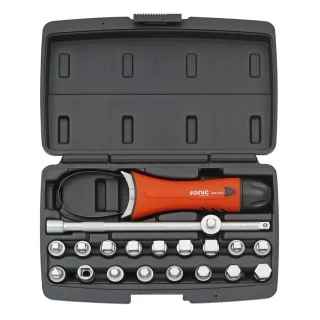 Oil drain set 1/2" 20-pcs.