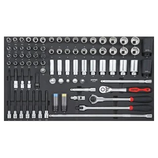 Combination set 1/2" SFS-L 82-pcs.