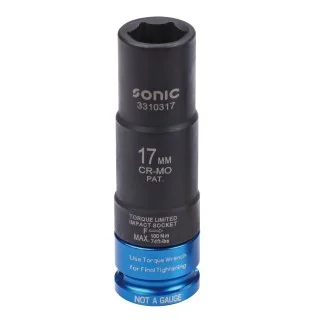 Torque impact socket 1/2" 17mm
