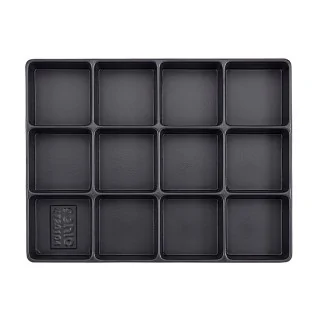 Empty tray, 12 compartments (290x370x48mm)