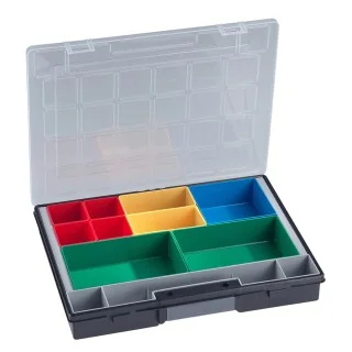 Storage case with 10 trays (370x295x55mm)