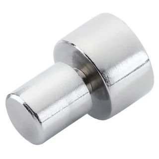 Metal knob for shelves lockers (per piece)