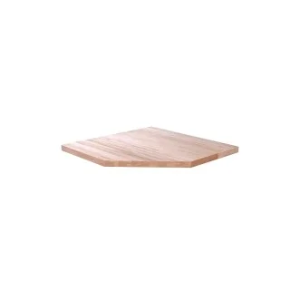 NEXT MSS wooden corner worktop 875x500x40mm