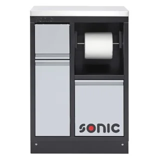 MSS wastebin/recycle cabinet 674mm