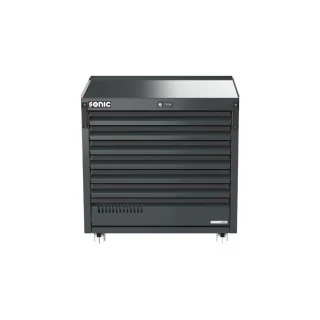 MSS+ portable cabinet with 7 drawers extra deep 870mm