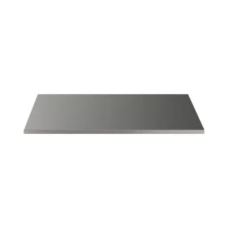 MSS+ stainless steel worktop 890x650x20mm