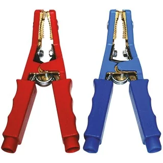 Clamp red 650A, bronze, fully insulated 12V/800A