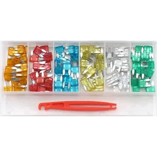 Automotive fuses assortment 121-pcs.