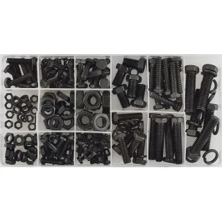 Nuts and bolts assortment 240-pcs.