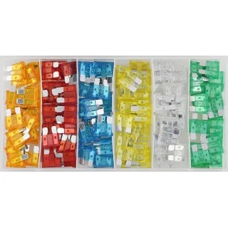 Automotive fuses assortment 120-pcs.