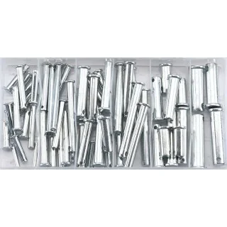 Clevis pin assortment 60-pcs.