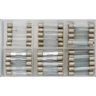 Glass auto fuse assortment 95-pcs.