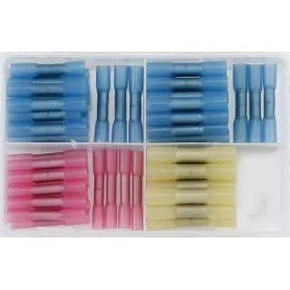 Butt connector assortment with shrink tube 60-pcs.