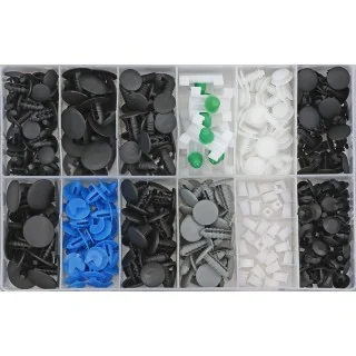 Trim clip assortment for Fiat 308-pcs.