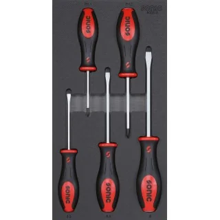 Go through screwdriver set SFS-S 5-pcs.