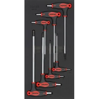 Hex ball grip key set SFS-S 7-pcs.