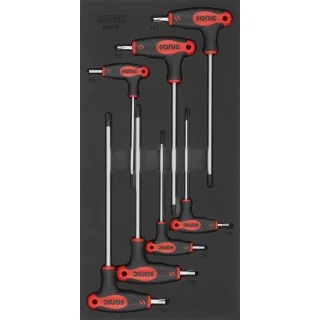 Key wrench set TX t-handle SFS-S 7-pcs.