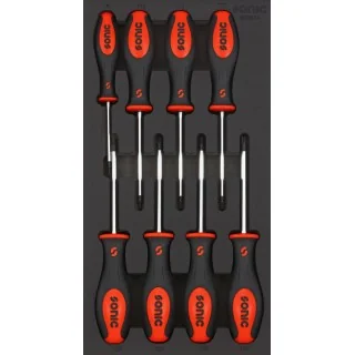 Screwdriver and TX set SFS-S 8-pcs.