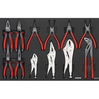 Pliers set SFS-M 12-pcs.