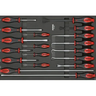 Screwdriver set SFS-M 18-pcs.
