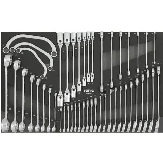 Wrench set SFS-M 47-pcs.