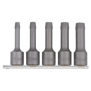 Bolt twister socket set 1/2" 5-pcs.