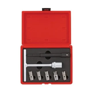 Diesel injector seat cleaner set 7-pcs.
