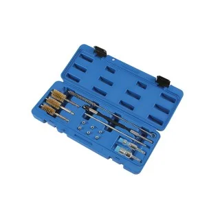 Diesel injector seat cleaner set 14-pcs.