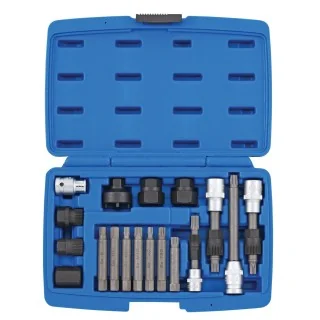 Alternator pulley set 18-pcs.