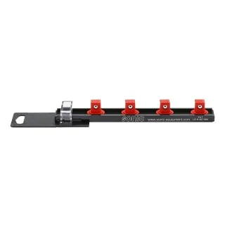 Socket rail empty 1/2" 5-pcs.