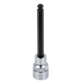 Bit socket 3/8" hex ball end 8mm