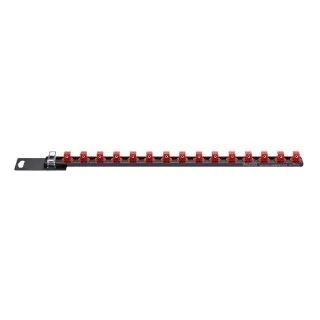 Socket rail empty 1/2" 15-pcs