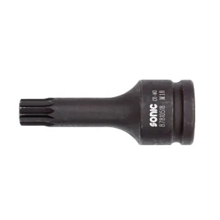 Impact bit socket 3/4" spline one piece M18