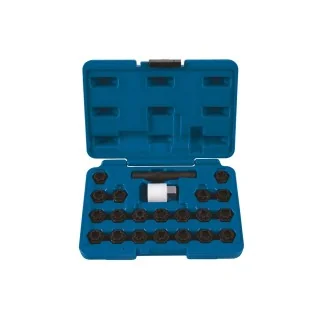 Wheel nut lock set 22-pcs. Audi