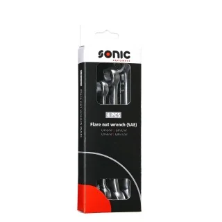 Flare nut wrench set SAE 4-pcs.