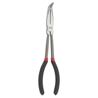 Long nose pliers 11" 90 degrees bent