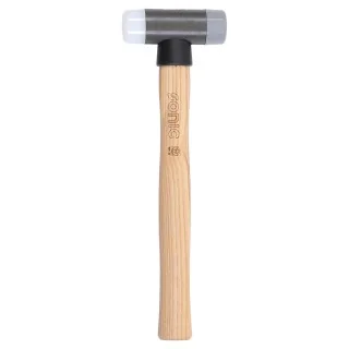 Hammer with nylon tips and ash handle 32mm