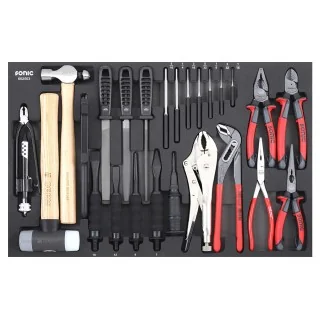 Pliers and punch set SFS-M 25-pcs.