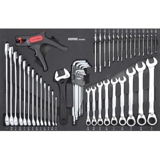 Wrench set SFS-M 49-pcs.