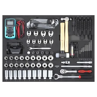 Combination set 1/2" SFS-XL 86-pcs.