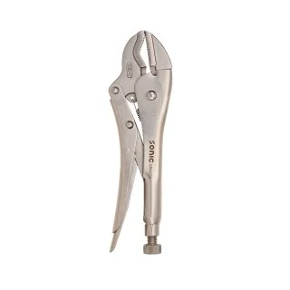 V curved jaw locking pliers 250mmL