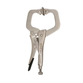 Pad locking C clamp pliers 150mmL