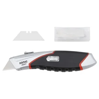 Utility knife incl. 10 spare blades