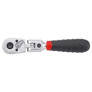 Flexible ratchet 1/4" 45 teeth with lock function