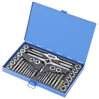 Metric tap and die set 40-pcs.